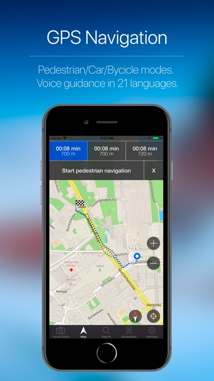 Finland Offline Travel Map screenshot-3