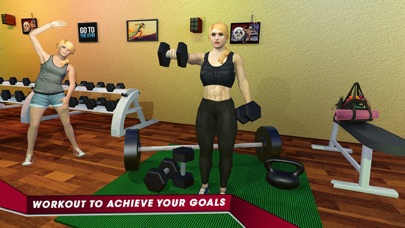 Virtual Gym Girl Fitness Yoga screenshot 2