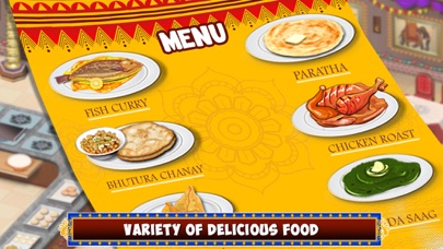 Indian Food Chef Cooking Game screenshot 2