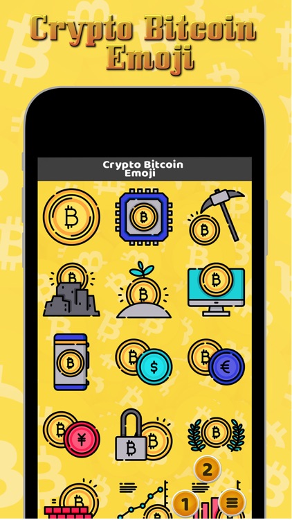 Crypto Bitcoin Emoji
