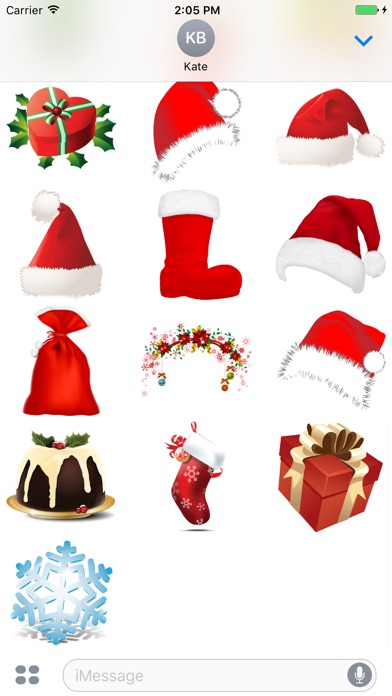 Warm Christmas Stickers screenshot 4