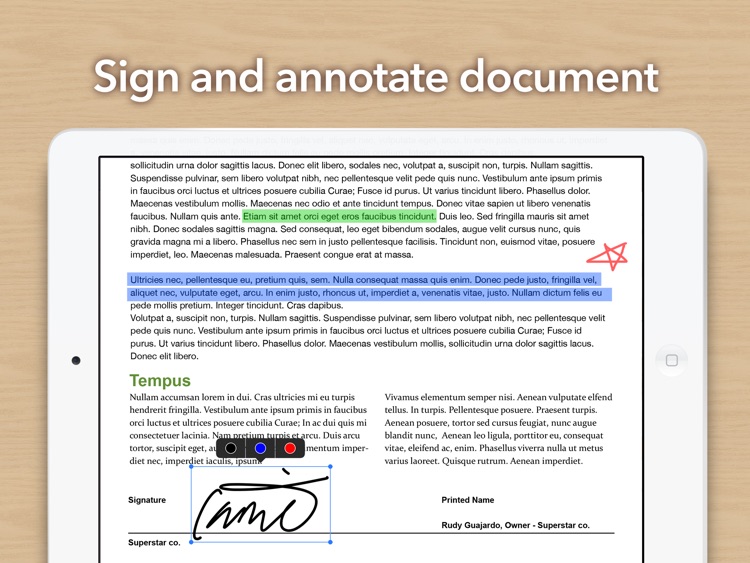 Doc Scan HD - PDF document scanner app
