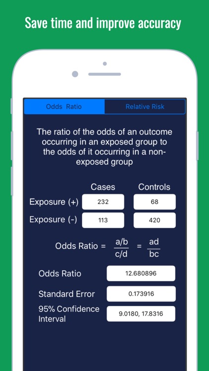 EpiCalc Statistical Tool screenshot-3