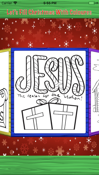 Christmas Colouring Page Book screenshot 2