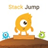 Stack jump over the blocks