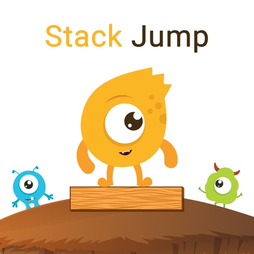 Stack jump over the blocks