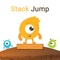 Jump to stack blocks and go through unimaginable heights