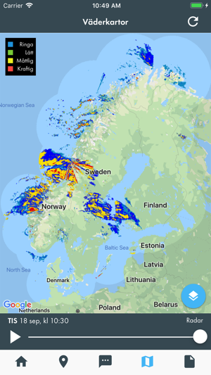 SMHI VinterVäg(圖9)-速報App