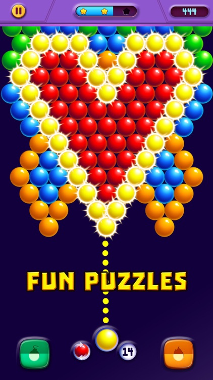 Bubble Puzzle Action screenshot-1