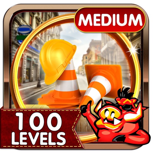 Street City Hidden Object Game Icon