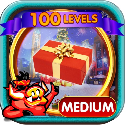 City Christmas Hidden Objects icon