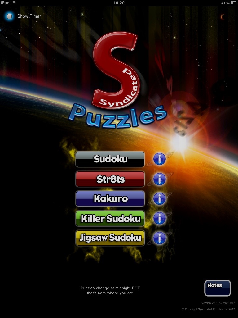 5 Daily Puzzles screenshot 2