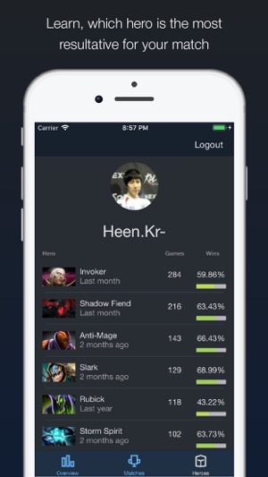 DotaArmory - Dota 2 Statistics(圖3)-速報App