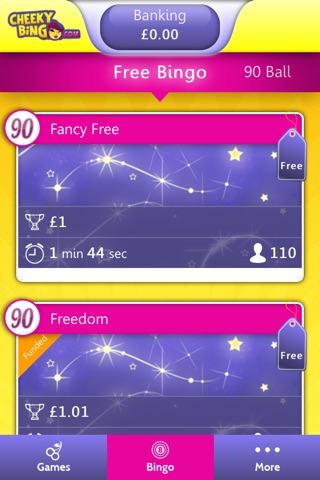 Cheeky Bingo - Bingo & Games screenshot 2