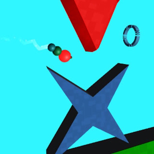 Flying Snake Vs Color Block iOS App