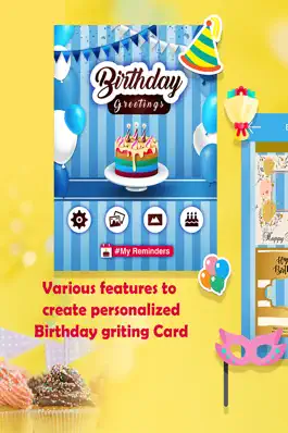 Game screenshot BirthdayGreetingCards & Frames mod apk