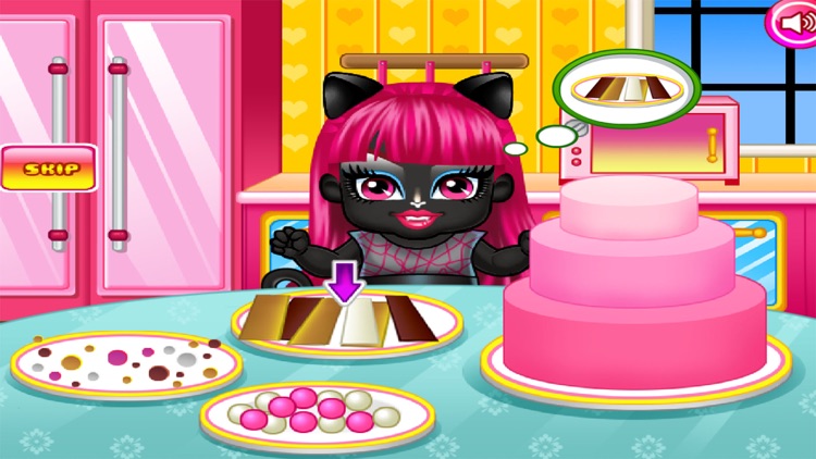 Cooking and decoration game