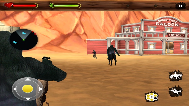 Wild West Cowboy Vs Gorilla screenshot-3