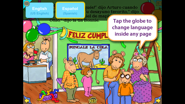 ‎Arthur's Birthday Screenshot