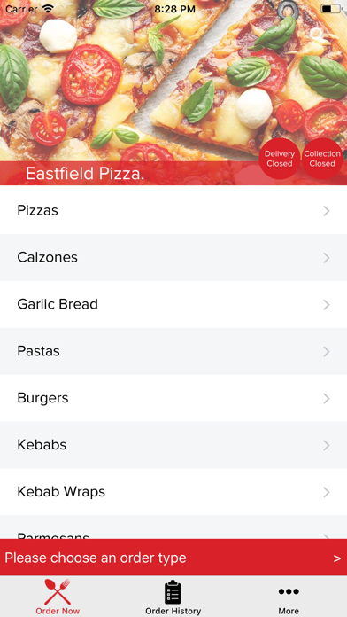 Eastfield Pizza screenshot 2