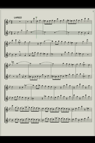Telemann 6 Sonatas (4-6) screenshot 3