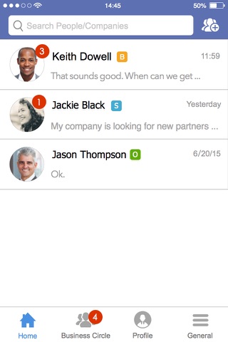 TraDove - B2B Social Network screenshot 2