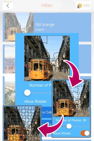 Puzzles - beautiful world - náhled