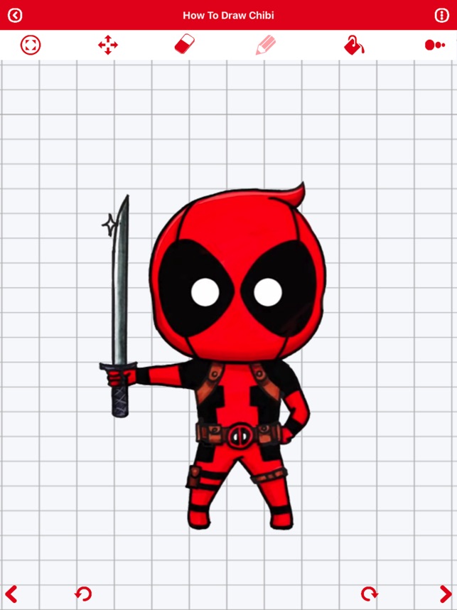 Draw Deadpool