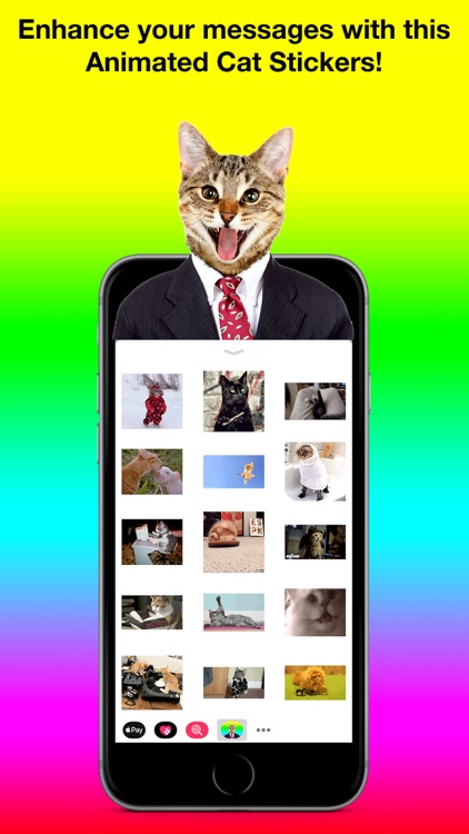Animated Cat Stickers Pro