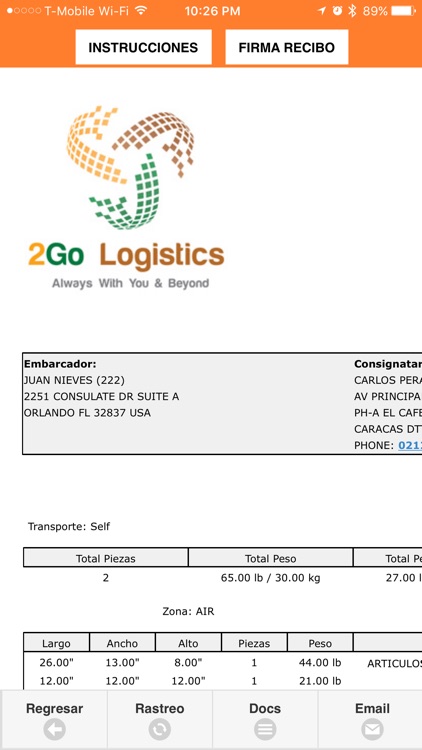 2GO Logistics screenshot-4