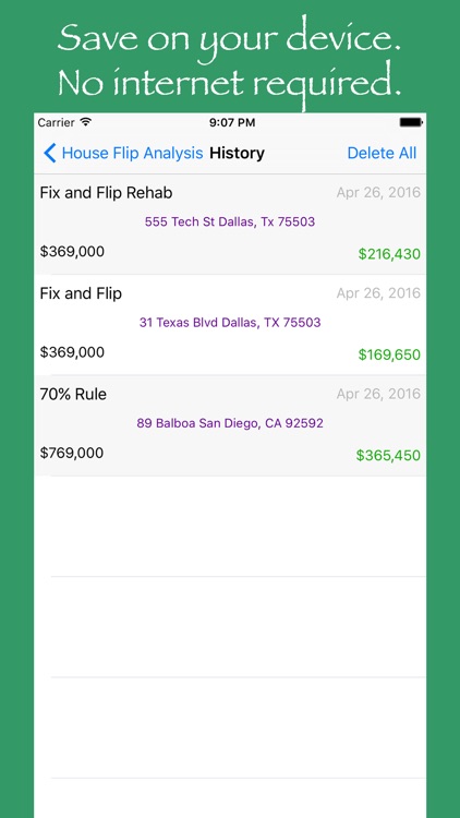 House Flip Analysis screenshot-3