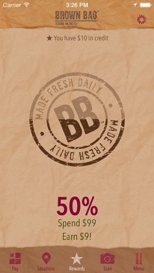 Brown Bag Rewards Program(圖1)-速報App