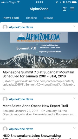 AlpineZone Northeast Ski Forum(圖1)-速報App