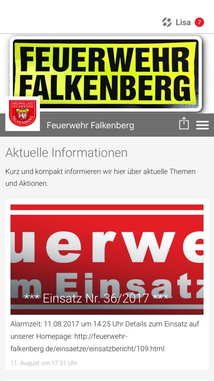 Feuerwehr Falkenberg