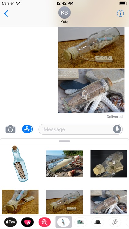 Message In A Bottle Stickers screenshot-7