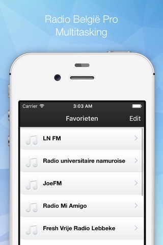 Radio België Pro screenshot 3