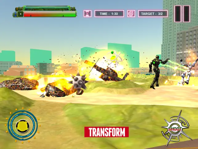 Screenshot 3 Robot Ball Transformation Game iphone