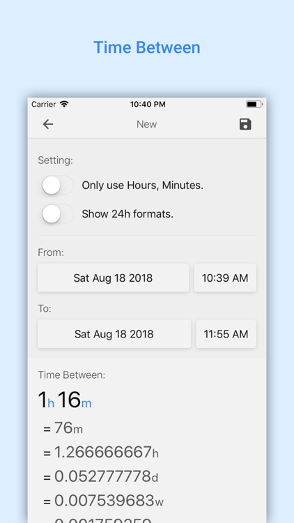 Time Calculator. screenshot-4