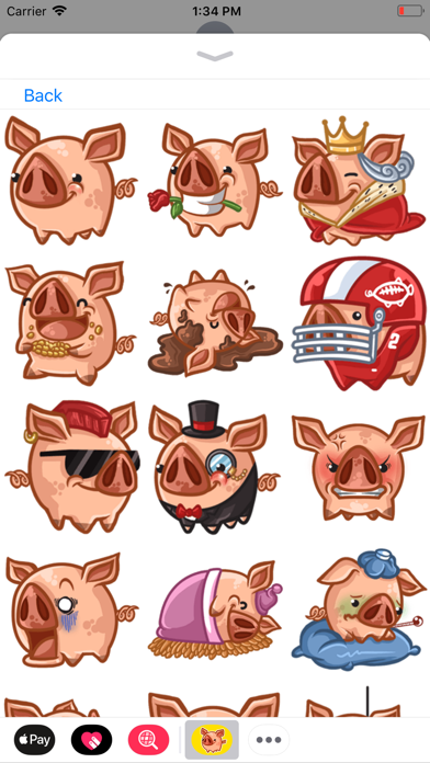 Piggy Stickers Collection screenshot 2