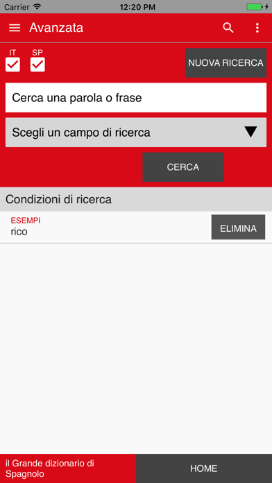 Grande dizionario di Spagnolo screenshot 4