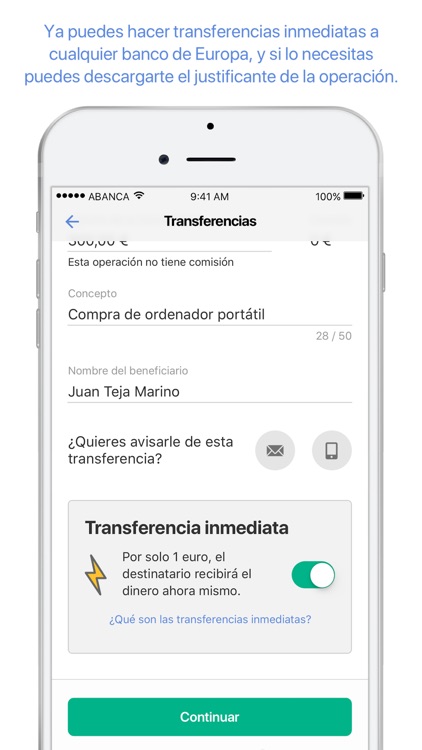 ABANCA - Mobile banking