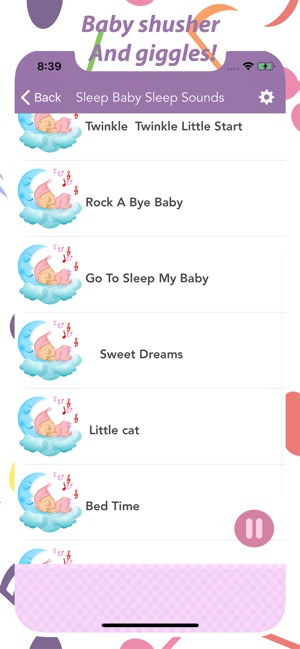 Baby Sleep Sounds - Shush App(圖2)-速報App