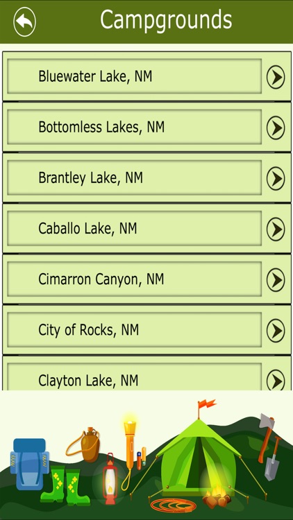 New Mexico Campgrounds & Trail