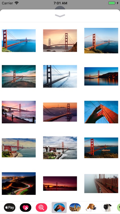 Golden Gate Bridge Stickers