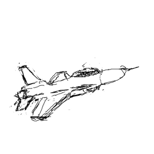 Crazy Jet Fighter Doodle