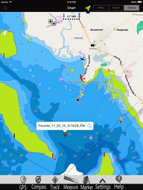 New Caledonia GPS Charts Pro