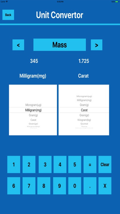 Units Conversion Calculator