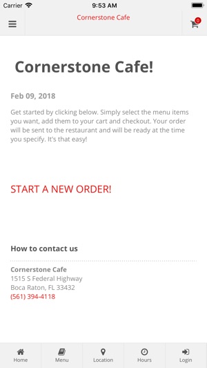 Cornerstone Cafe Boca Raton(圖1)-速報App