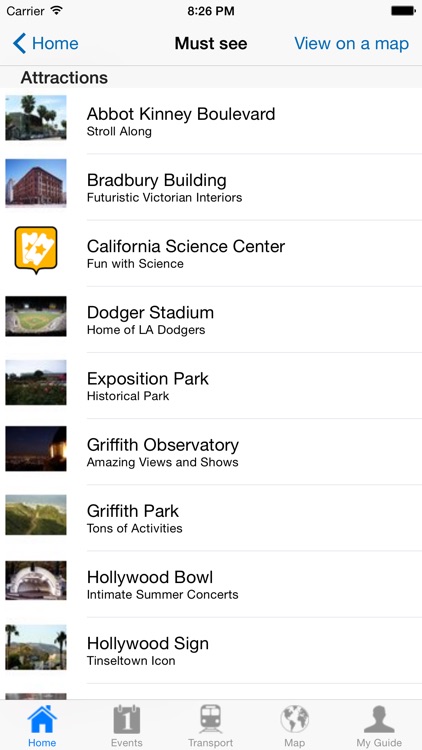 Los Angeles Travel Guide OL screenshot-3