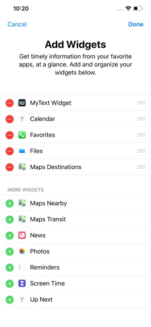 MyText Widget(圖2)-速報App